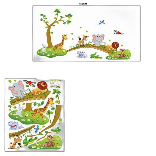 White label sticker enfant composéd'animaux