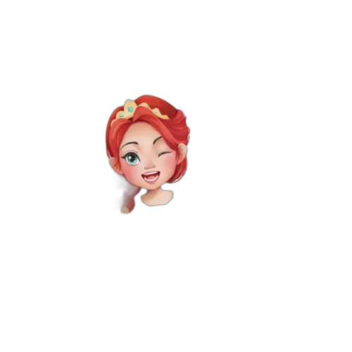 White label sticker princesse75 x 92 cm
