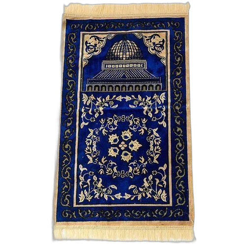 White label tapis de prière velours plusieurs motifs et couleurs70x11 0cm