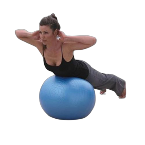 White label try & do fitness ball balle pour musculation yoga gym balle fitness abdominaux – avec pompe à pied