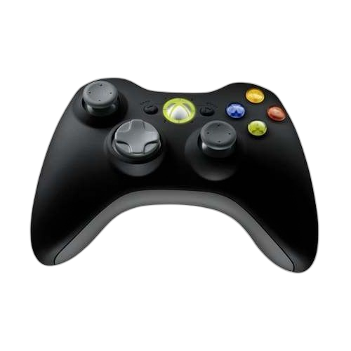 Xbox manette bluetooth wirelles controller xbox 360 noire