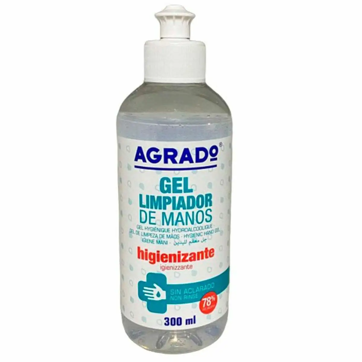Gel desinfectant pour les mains agrado 300 ml_5952. DIAYTAR COTE D'IVOIRE - L'Univers de l'Élégance Accessible. Plongez dans notre catalogue et choisissez des produits qui allient sophistication et accessibilité pour un shopping exquis.