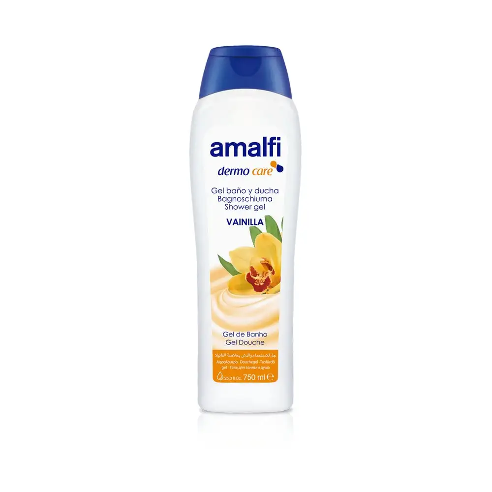 Gel douche dermo care vanille amalfitaine 750 ml_6120. DIAYTAR COTE D'IVOIRE - Votre Destination pour un Shopping Réfléchi. Découvrez notre gamme variée et choisissez des produits qui correspondent à vos valeurs et à votre style de vie.