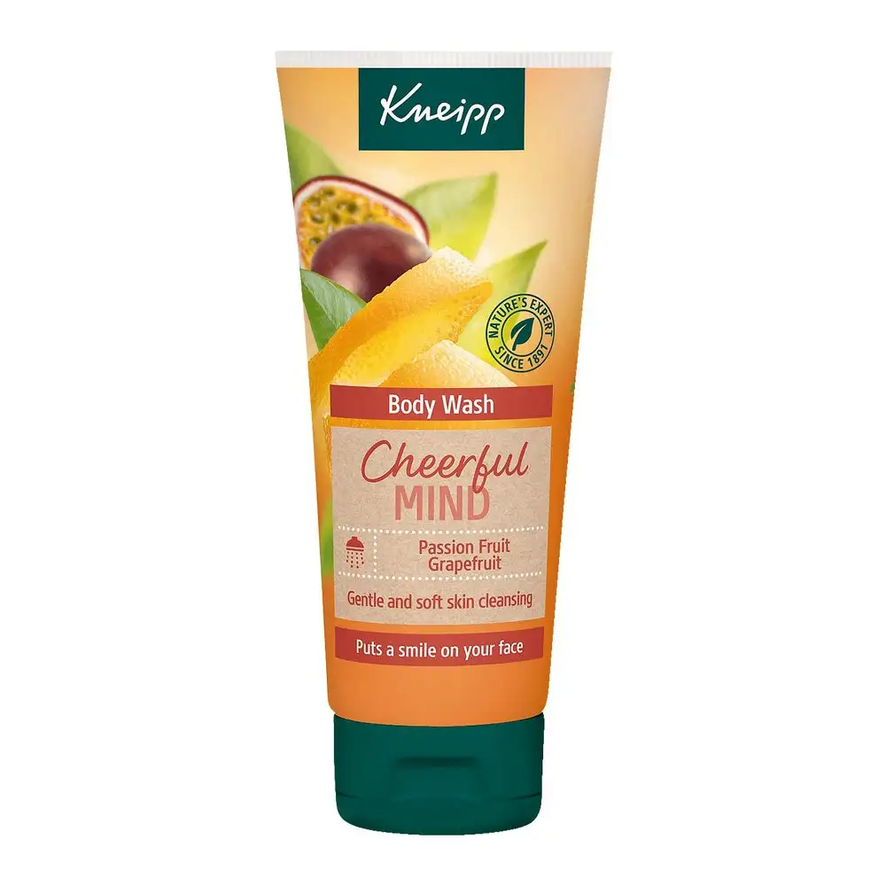 Gel douche kneipp cheerful mind pamplemousse grenadille fruit de la passion 200 ml_8268. DIAYTAR COTE D'IVOIRE - Votre Destination Shopping Inspirante. Explorez notre catalogue pour trouver des articles qui stimulent votre créativité et votre style de vie.