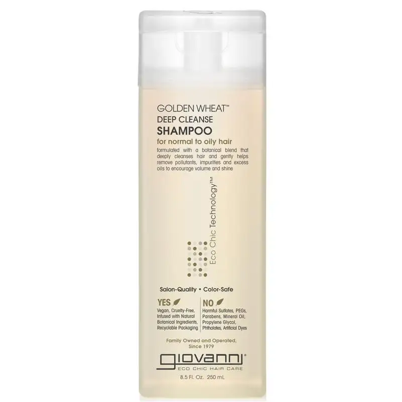 Giovanni golden wheat deep cleanse shampooing 250 ml_8886. Entrez dans le Monde Éclectique de DIAYTAR COTE D'IVOIRE. Explorez nos catégories et dénichez des trésors qui reflètent la richesse et l'authenticité du Côte d'Ivoire.