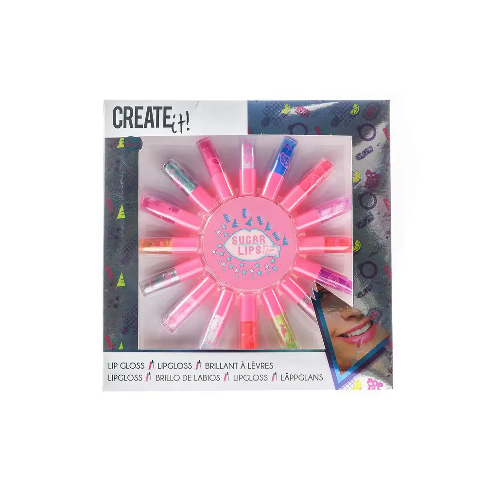 Gloss a levres create it sugar lips multicolore 16 pieces_3172. DIAYTAR COTE D'IVOIRE - Votre Portail Vers l'Élégance Accessible. Parcourez notre boutique en ligne pour découvrir des produits qui incarnent le luxe à des prix abordables.