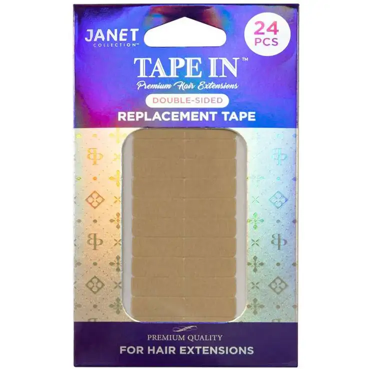 Janet collection tape in hair extensions ruban de remplacement double face_4912. DIAYTAR COTE D'IVOIRE - Où Choisir Devient une Expression de Soi. Découvrez notre boutique en ligne et trouvez des articles qui révèlent votre personnalité et votre style.