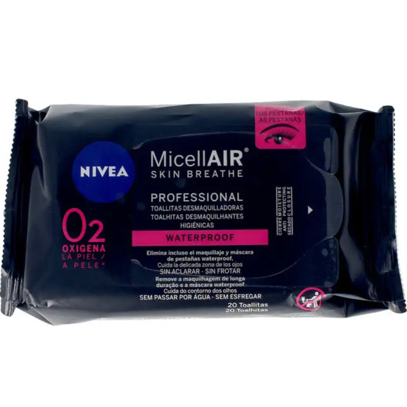 Lingettes demaquillantes micellair profesional nivea 20 uds_2375. DIAYTAR COTE D'IVOIRE - Où Chaque Sélection Vous Parle. Parcourez nos catégories et découvrez des produits qui reflètent vos passions et vos besoins, pour un shopping personnel et inspirant.