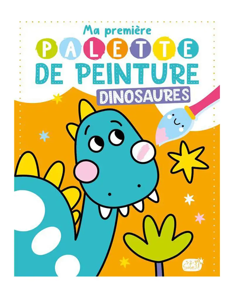 Ma premiere palette de peinture les dinosaures_9824. DIAYTAR COTE D'IVOIRE - Là où le Shopping Devient une Expérience. Naviguez à travers notre catalogue diversifié et découvrez des produits qui ajoutent de la couleur et de la passion à votre vie.