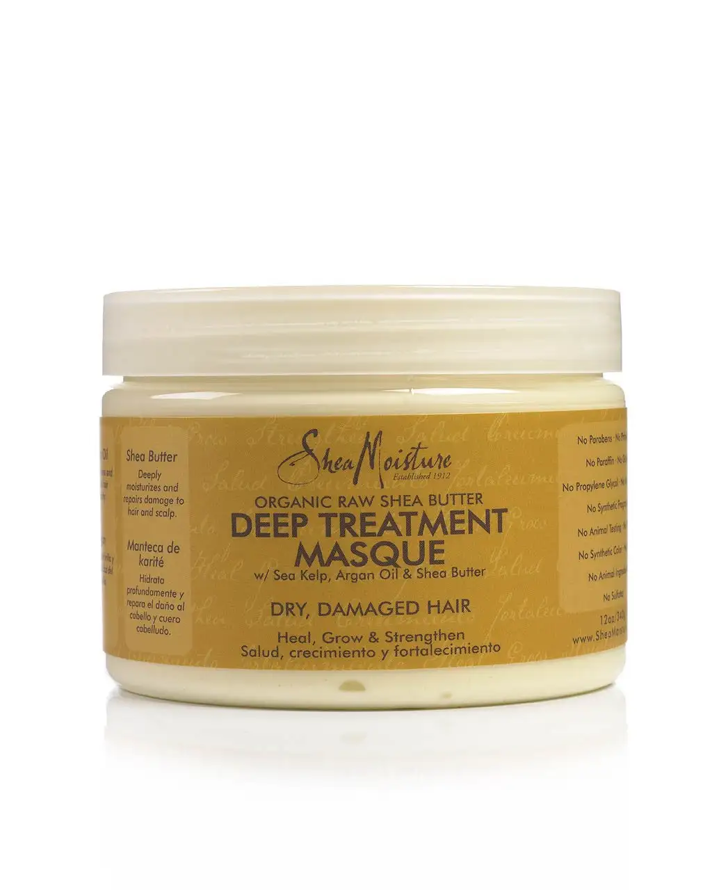 Masque de traitement en profondeur au beurre de karite brut sheamoisture 12 oz_8987. DIAYTAR COTE D'IVOIRE - Là où Chaque Produit Est une Trouvaille. Explorez notre sélection minutieuse et découvrez des articles qui correspondent à votre style de vie et à vos aspirations.