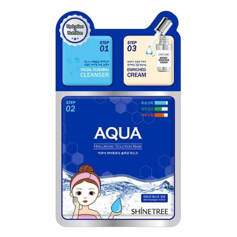 Masque visage aqua shinetree acide hyaluronique 28 ml_3678. DIAYTAR COTE D'IVOIRE - Là où le Shopping Devient une Expérience. Naviguez à travers notre catalogue diversifié et découvrez des produits qui ajoutent de la couleur et de la passion à votre vie.