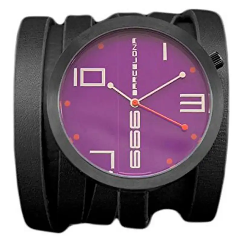 Montre unisexe 666 barcelona 174 o 45 mm_6357. DIAYTAR COTE D'IVOIRE - Votre Portail vers l'Extraordinaire. Parcourez nos collections et découvrez des produits qui vous emmènent au-delà de l'ordinaire, créant une expérience de shopping mémorable.