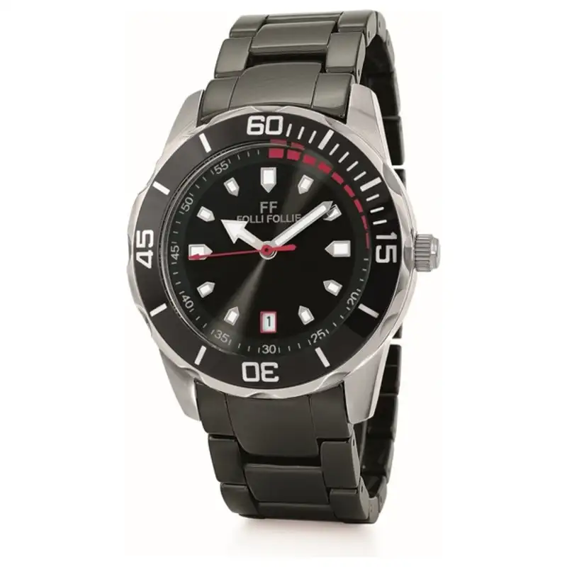 Montre unisexe folli follie wf18t031bdk 365 mm_4636. DIAYTAR COTE D'IVOIRE - Là où Chaque Achat Contribue à un Rêve. Naviguez à travers notre boutique en ligne et soutenez des artisans talentueux tout en acquérant des trésors.
