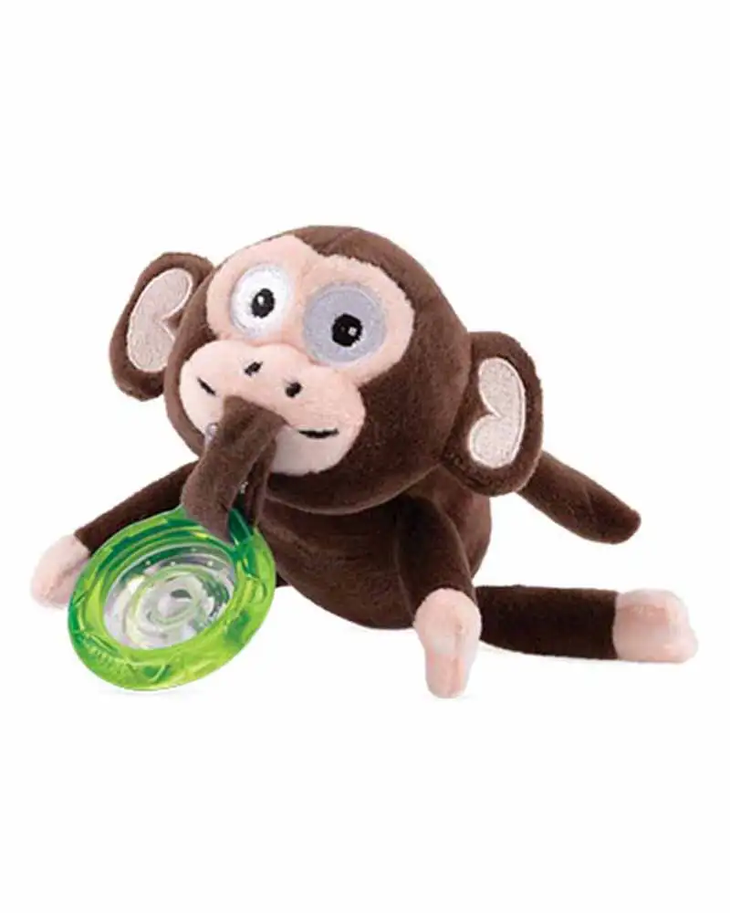 Peluche avec sucette nuby naturel flex 0m singe jaune_9536. DIAYTAR COTE D'IVOIRE - Là où Chaque Achat Contribue à un Rêve. Naviguez à travers notre boutique en ligne et soutenez des artisans talentueux tout en acquérant des trésors.