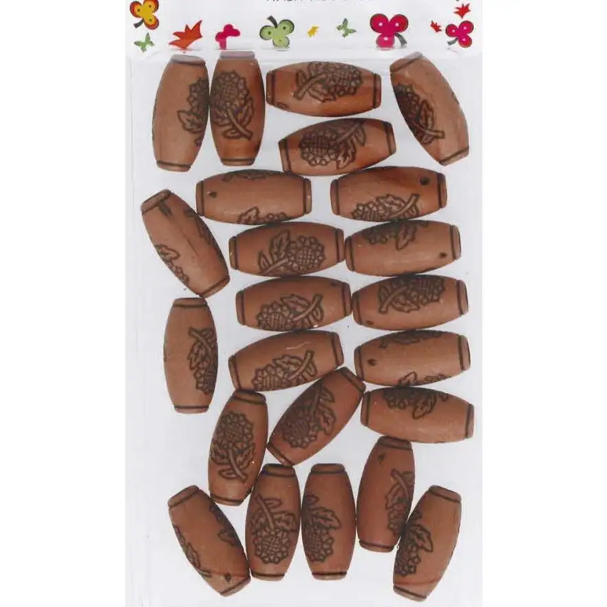 Perle en bois gravee tournesol crystal collection asst_8457. Plongez dans l'Expérience DIAYTAR COTE D'IVOIRE - Où Chaque Produit a une Histoire. Explorez notre boutique en ligne pour trouver des articles qui incarnent la passion et la créativité du Côte d'Ivoire.