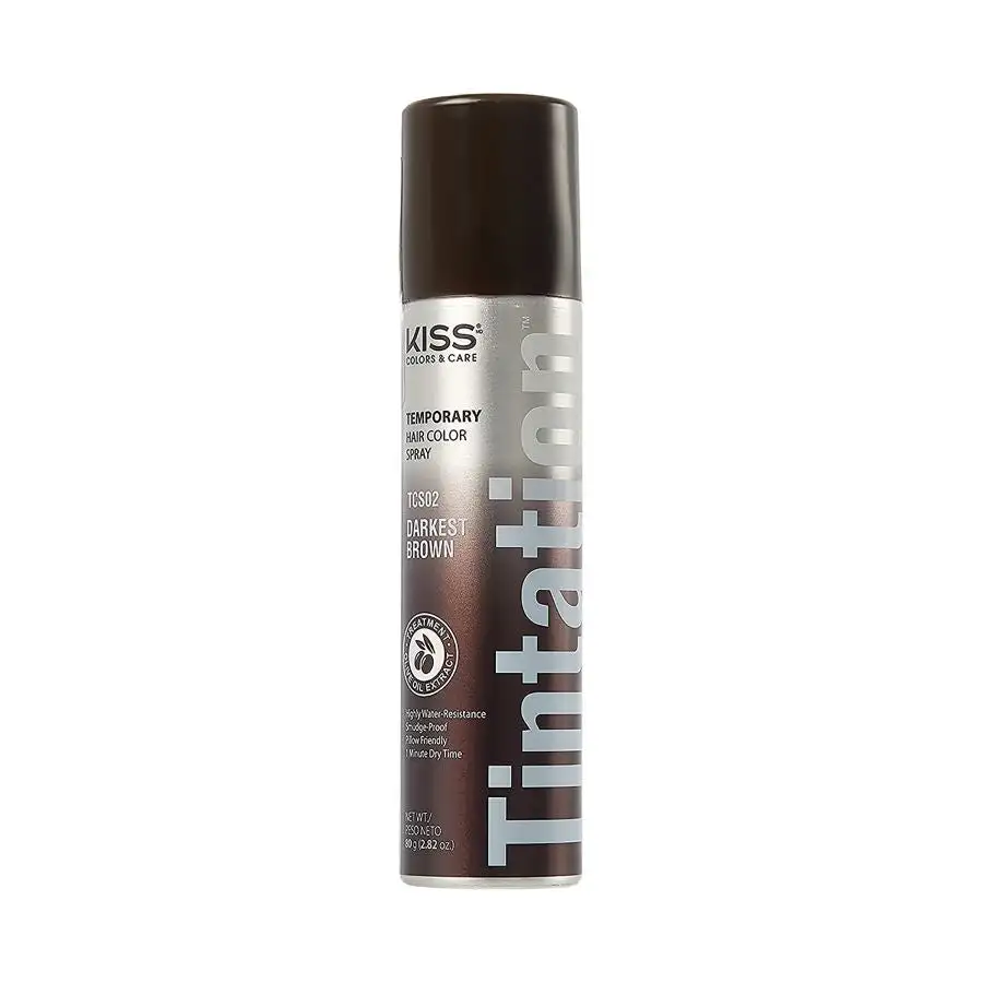 Red by kiss tintation spray de coloration temporaire pour cheveux 282 oz tcs02 darkest brown_8763. DIAYTAR COTE D'IVOIRE - Votre Destination de Shopping Authentique au Côte d'Ivoire. Plongez dans notre boutique en ligne pour découvrir des produits qui célèbrent la riche culture et l'artisanat du pays.