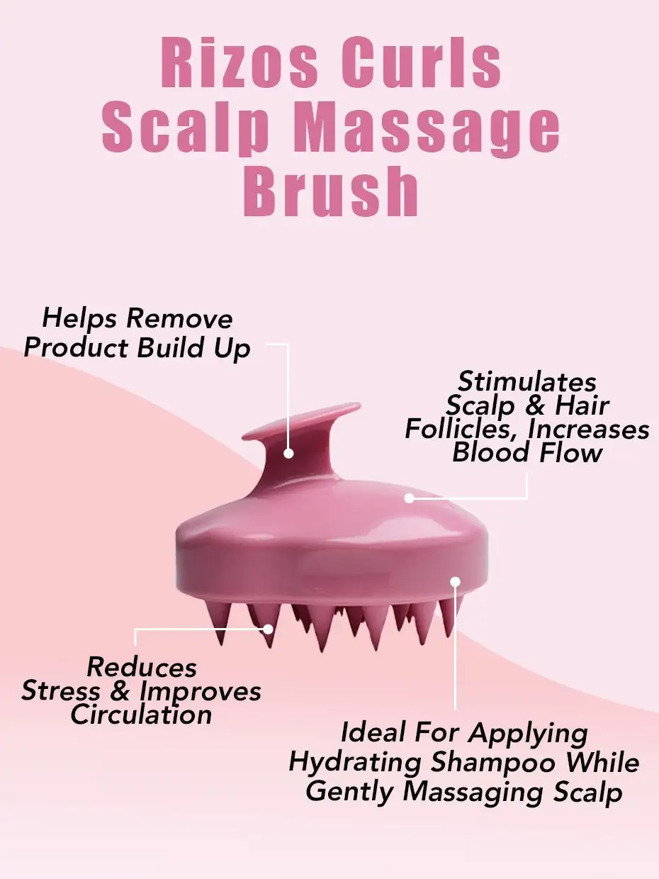Rizos curls brosse de massage cuir chevelu rose_4181. Entrez dans l'Univers de DIAYTAR COTE D'IVOIRE - Où Choisir est un Plaisir. Explorez notre catalogue diversifié et trouvez des articles qui reflètent vos goûts et votre personnalité.