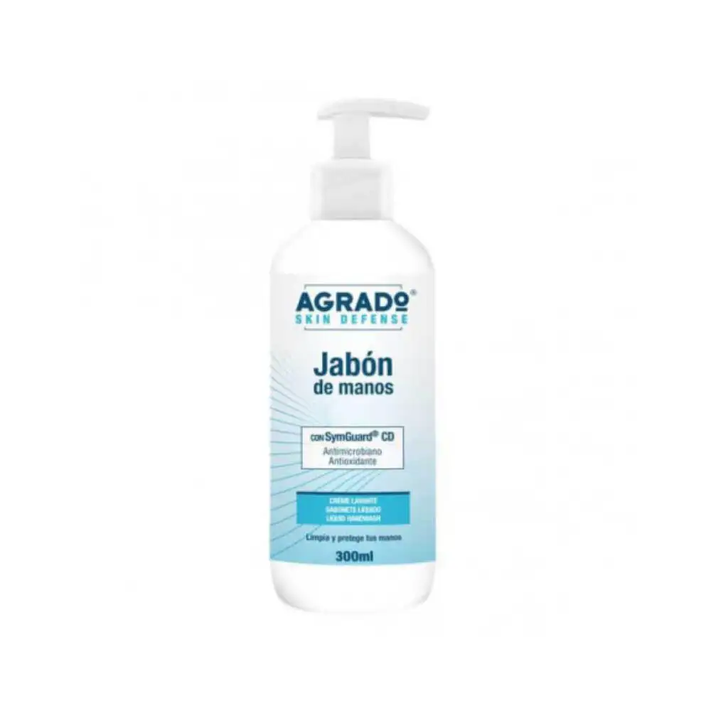 Savon pour les mains agrado skin defense 300 ml_7626. Bienvenue sur DIAYTAR COTE D'IVOIRE - Votre Destination Shopping à la Côte d'Ivoireaise. Explorez notre boutique en ligne et découvrez une gamme variée de produits qui capturent l'esprit du Côte d'Ivoire.
