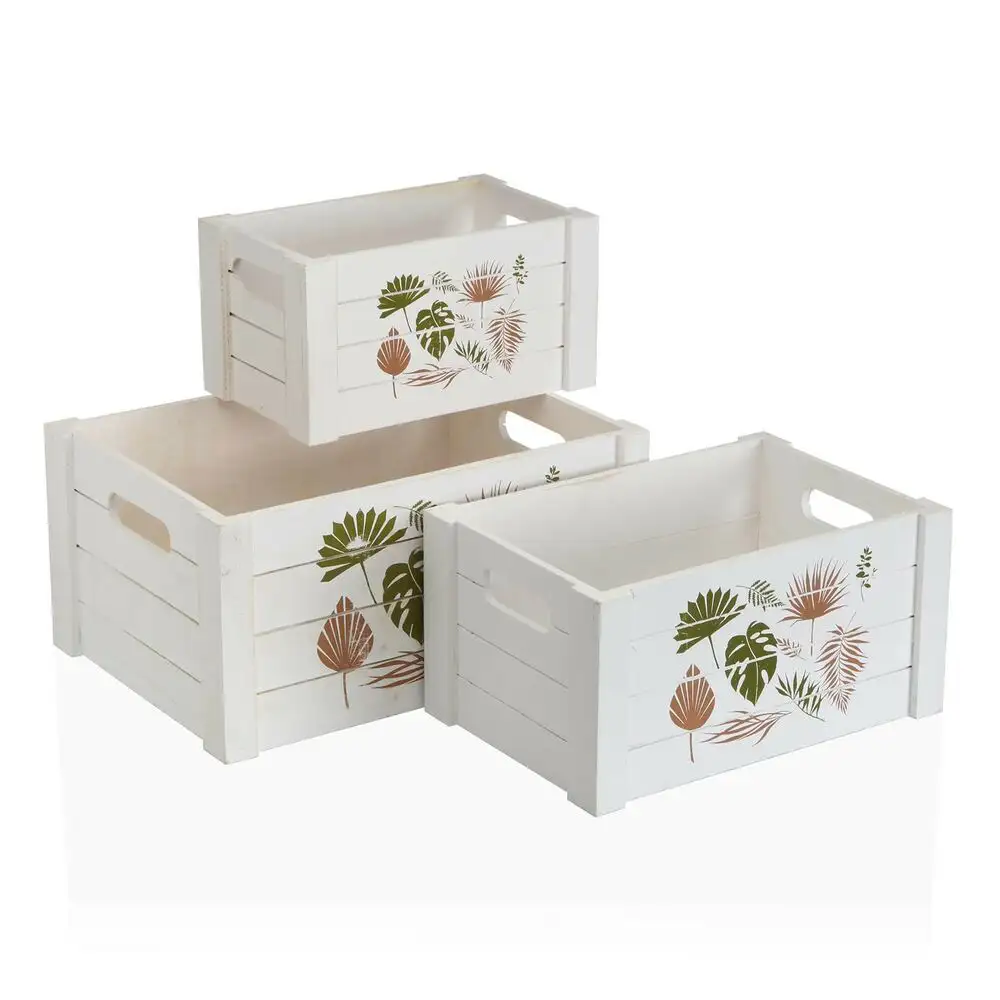 Set de boites decoratives versa roxanne wood 28 x 15 x 40 cm 3 pcs_7052. Bienvenue sur DIAYTAR COTE D'IVOIRE - Votre Fenêtre sur le Shopping Moderne. Parcourez notre boutique en ligne et découvrez des produits qui incarnent l'évolution du style et de la qualité.