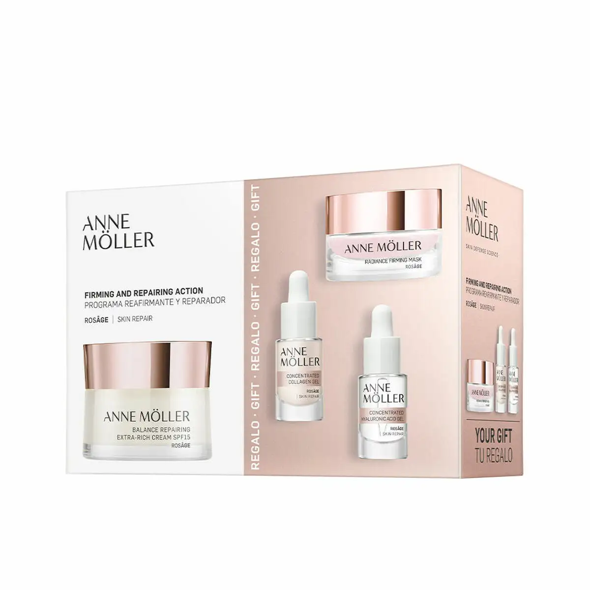 Set de cosmetiques femme anne moller firming and reparing extra rich cream 4 pieces_8262. Bienvenue sur DIAYTAR COTE D'IVOIRE - Votre Évasion Shopping Personnalisée. Parcourez notre collection unique et trouvez des articles qui reflètent votre style et votre individualité.