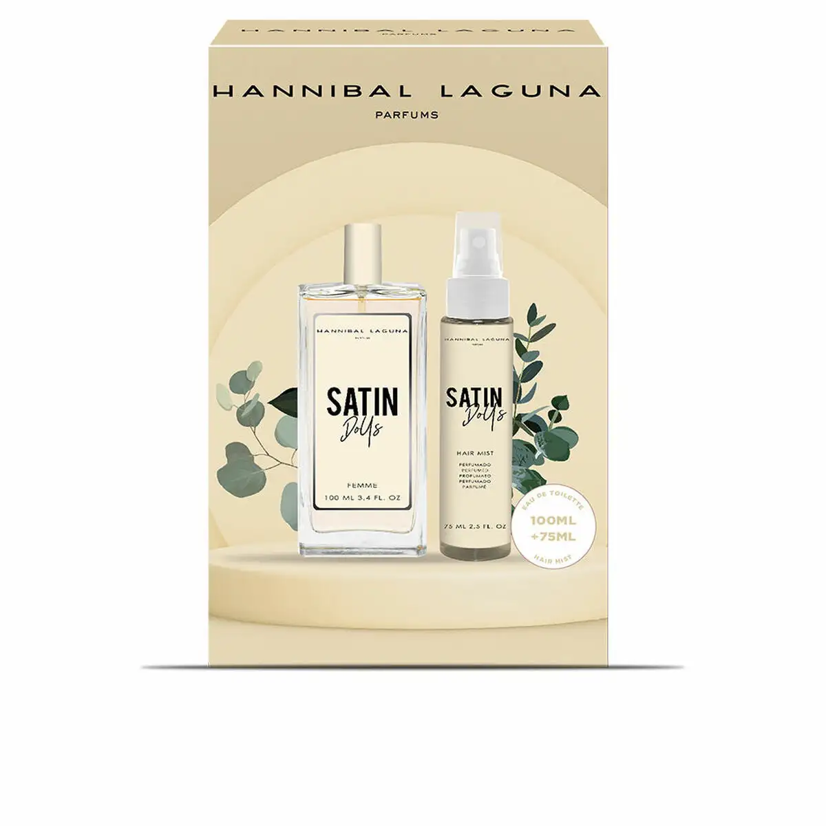 Set de parfum femme hannibal laguna satin dolls 2 pieces_8138. Bienvenue sur DIAYTAR COTE D'IVOIRE - Où Choisir est un Voyage Sensoriel. Plongez dans notre catalogue et trouvez des produits qui éveillent vos sens et embellissent votre quotidien.