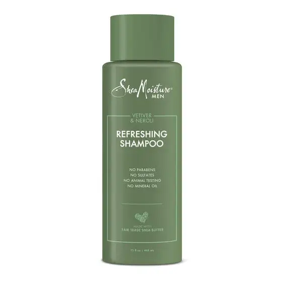 Sheamoisture shampooing rafraichissant au vetiver et au neroli 15 oz_6371. DIAYTAR COTE D'IVOIRE - Un Monde de Possibilités à Portée de Clic. Parcourez notre site web pour découvrir des sélections infinies, de l'épicerie aux bijoux, et vivez une expérience d'achat sans pareil.