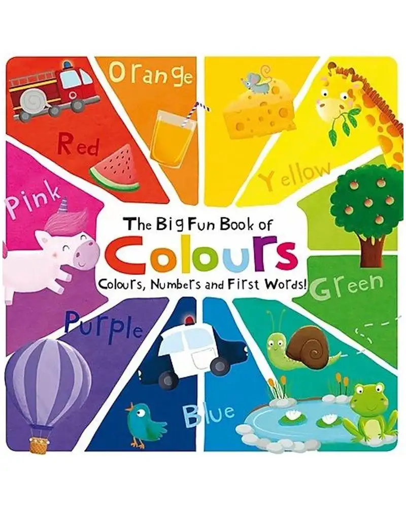 The big fun book of colours_5762. Bienvenue chez DIAYTAR COTE D'IVOIRE - Votre Plateforme Shopping pour Tous. Découvrez un large éventail de produits qui célèbrent la diversité et la beauté du Côte d'Ivoire.