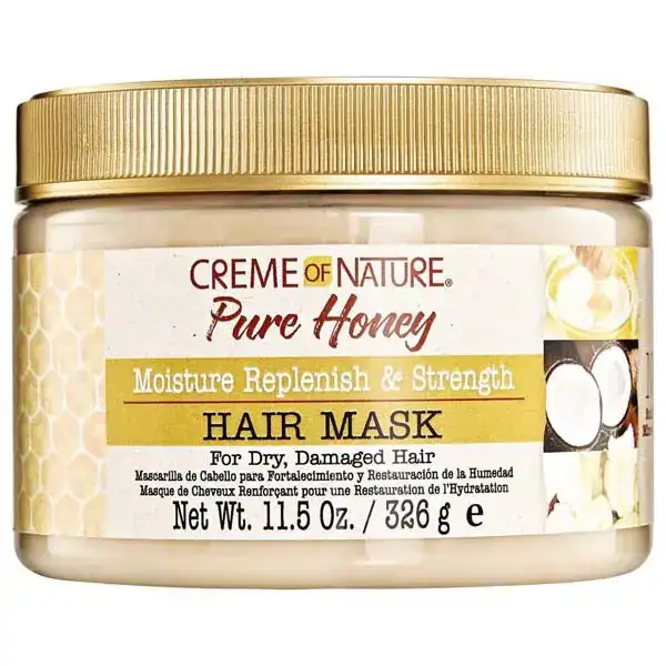 Creme of nature pure honey moisturizing replenish strength hair mask_2033. DIAYTAR COTE D'IVOIRE - Votre Plaisir Shopping à Portée de Clic. Explorez notre boutique en ligne et trouvez des produits qui ajoutent une touche de bonheur à votre vie quotidienne.