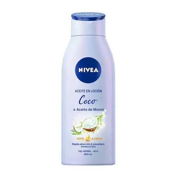Huile corporelle coco nivea 400 ml_1294. DIAYTAR COTE D'IVOIRE - Votre Boutique en Ligne, Votre Identité. Naviguez à travers notre plateforme et choisissez des articles qui expriment qui vous êtes et ce que vous chérissez.
