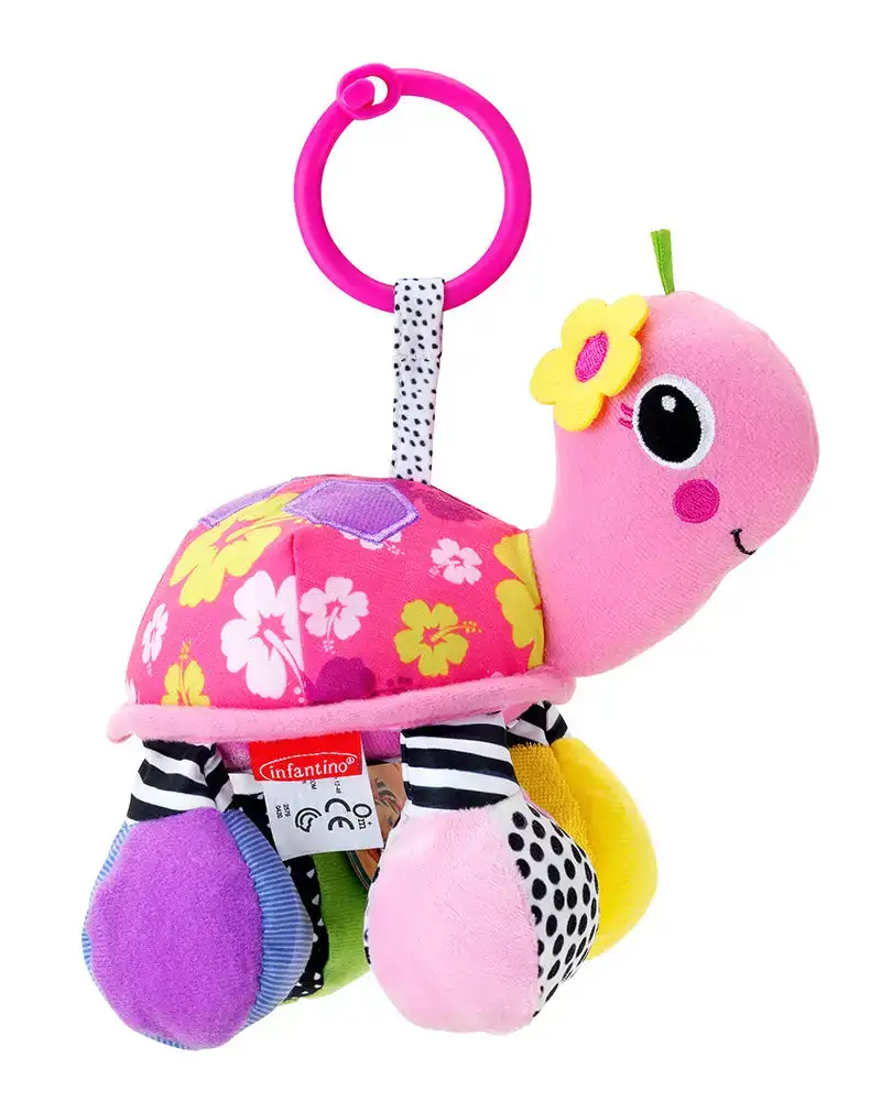 Infantino ami tortue miroir rose_8168. DIAYTAR COTE D'IVOIRE - Où Choisir est un Acte de Création. Naviguez à travers notre plateforme et choisissez des produits qui complètent votre histoire personnelle.