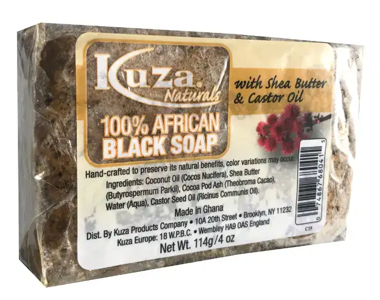 Kuza naturals savon noir 100 africain avec beurre de karite et huile de ricin 4 oz_3493. Bienvenue sur DIAYTAR COTE D'IVOIRE - Votre Fenêtre sur le Shopping Moderne. Parcourez notre boutique en ligne et découvrez des produits qui incarnent l'évolution du style et de la qualité.
