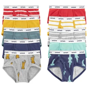 Lot de 10 slips en coton multi_7810. DIAYTAR COTE D'IVOIRE - Là où Choisir est un Acte d'Amour pour le Côte d'Ivoire. Explorez notre gamme et choisissez des produits qui célèbrent la culture et l'artisanat du pays.