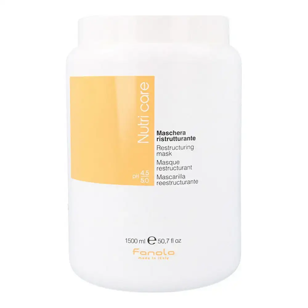 Masque capillaire nutri care fanola 1500 ml_1471. Entrez dans l'Univers de DIAYTAR COTE D'IVOIRE - Votre Destination de Shopping Complète. Découvrez des produits qui reflètent la diversité et la richesse culturelle du Côte d'Ivoire, le tout à portée de clic.