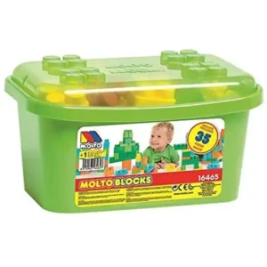 Molto boite de blocs 35 pcs_5904. Entrez dans l'Univers de DIAYTAR COTE D'IVOIRE - Où l'Élégance Rencontre la Tradition. Explorez notre gamme variée et trouvez des articles qui ajoutent une touche de sophistication à votre vie.