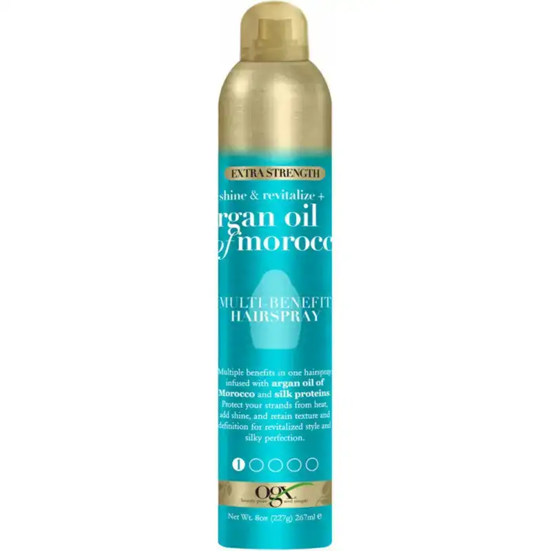 Ogx shine revitalize argan oil of morocco multibenefit hair spray 8 oz_5458. DIAYTAR COTE D'IVOIRE - Votre Passage vers l'Exceptionnel. Naviguez à travers notre sélection minutieuse et découvrez des articles qui apportent une touche spéciale à chaque instant de votre vie.