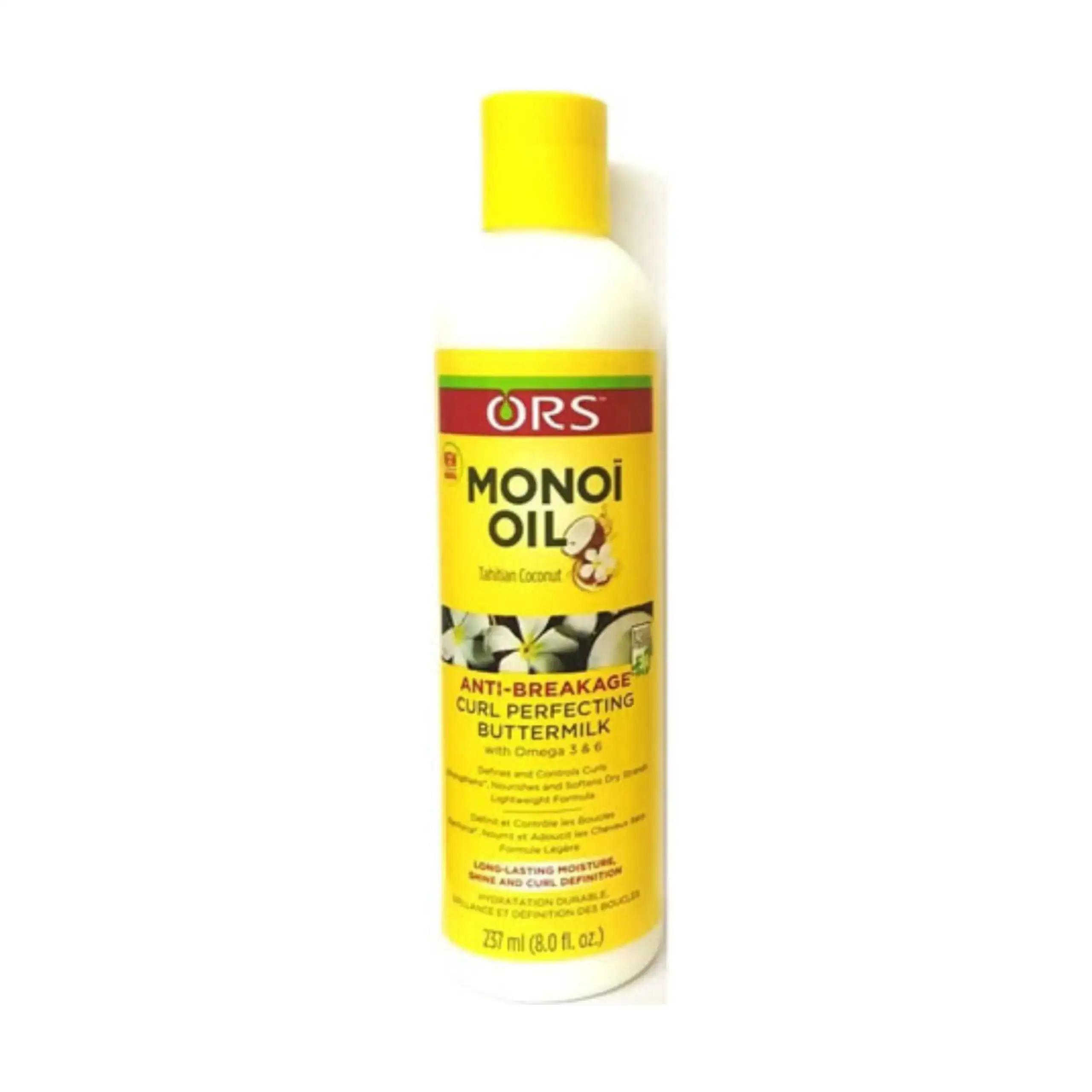 Ors monoi oil anti breakage curl perfecting buttermilk 237 ml_9897. DIAYTAR COTE D'IVOIRE - Votre Destination Shopping Éthique. Parcourez notre gamme et choisissez des articles qui respectent l'environnement et les communautés locales.