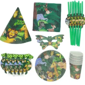 Pack jungle pour lanniversaire_4566. DIAYTAR COTE D'IVOIRE - Où Choisir Rime avec Qualité. Découvrez notre sélection soigneusement conçue et choisissez des articles qui incarnent l'excellence et l'innovation.