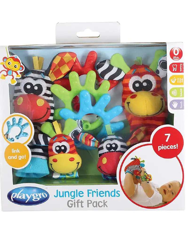 Playgro coffret cadeau amis de la jungle 0m_5979. DIAYTAR COTE D'IVOIRE - L'Artisanat à Portée de Clic. Découvrez notre boutique en ligne pour trouver des produits uniques qui célèbrent la créativité et l'artisanat sénégalais.