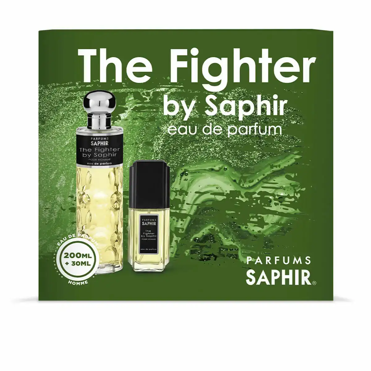 Set de parfum homme saphir parfums the fighter 2 pieces_9837. Votre Destination de Choix: DIAYTAR COTE D'IVOIRE - Où l'Authenticité Rencontre la Commodité. Faites l'expérience de magasiner en ligne pour des articles qui incarnent la richesse culturelle et la modernité du Côte d'Ivoire.