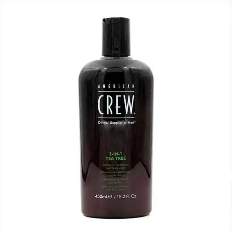 Shampooing 3 en 1 tea tree american crew 450 ml_6804. DIAYTAR COTE D'IVOIRE - Votre Boutique en Ligne, Votre Identité. Naviguez à travers notre plateforme et choisissez des articles qui expriment qui vous êtes et ce que vous chérissez.