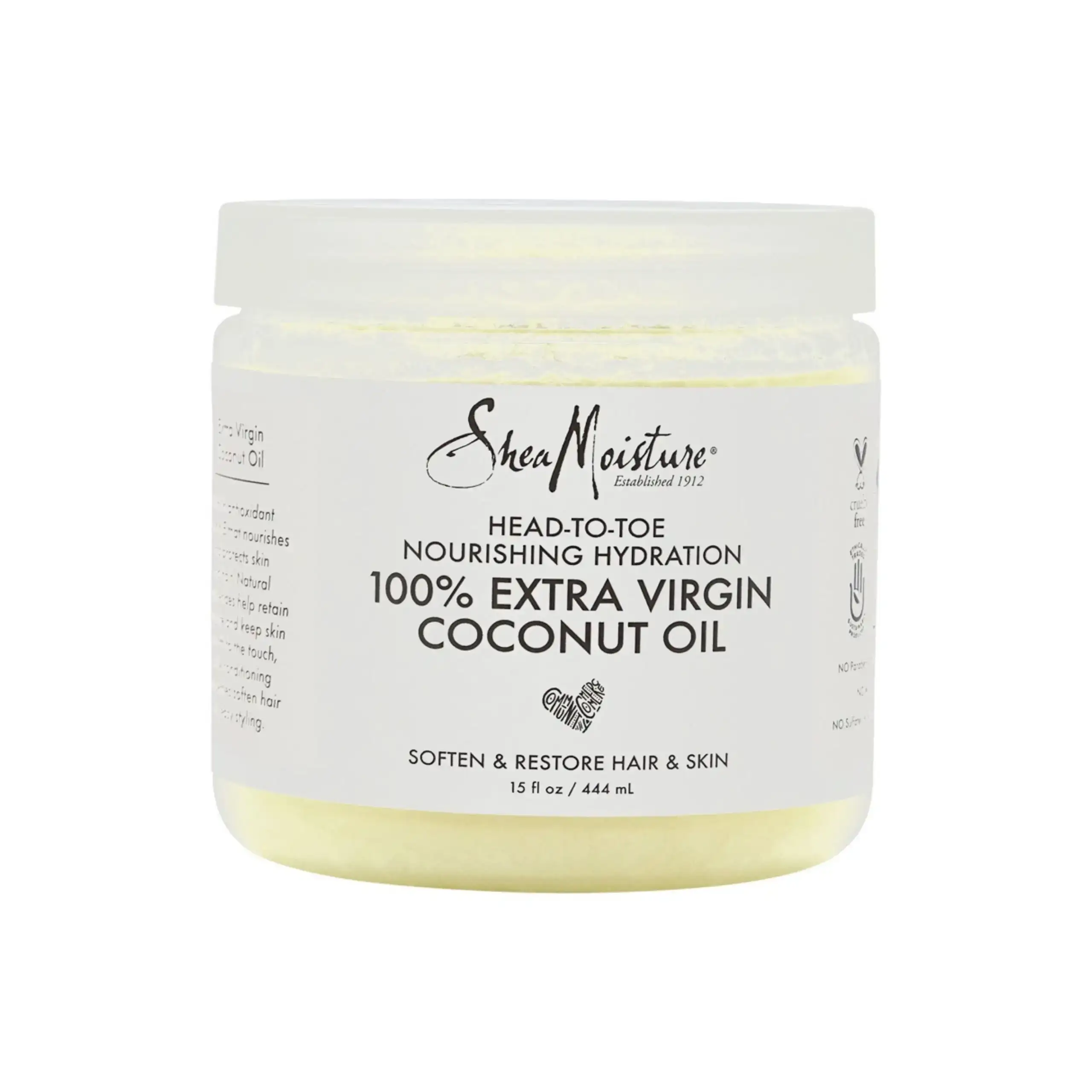 Shea moisture 100 extra virgin coconut oil 444ml_8991. DIAYTAR COTE D'IVOIRE - Où le Shopping est un Plaisir Engagé. Parcourez notre catalogue et choisissez des produits qui respectent vos valeurs et vos attentes.
