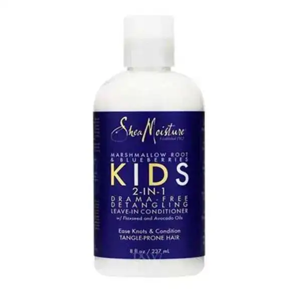 Shea moisture kids marshmallow root blueberry leave in conditioner 2 en 1_4408. DIAYTAR COTE D'IVOIRE - Là où Chaque Produit a son Histoire. Découvrez notre gamme de produits, chacun portant en lui le récit de l'artisanat et de la passion, pour vous offrir une expérience de shopping authentique.