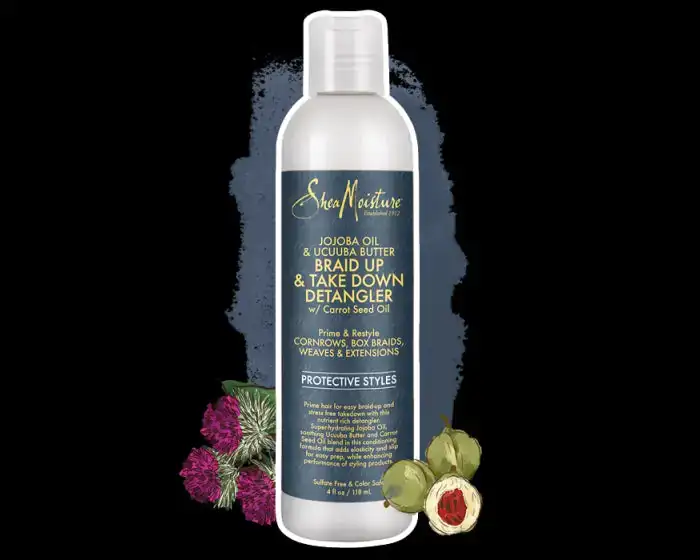 Sheamoisture huile de jojoba et beurre ducuuba braid up take down demelant 12 oz_2903. Bienvenue sur DIAYTAR COTE D'IVOIRE - Où l'Élégance Rencontrer la Tradition. Explorez notre gamme variée et trouvez des articles qui marient le chic moderne au charme ancestral.