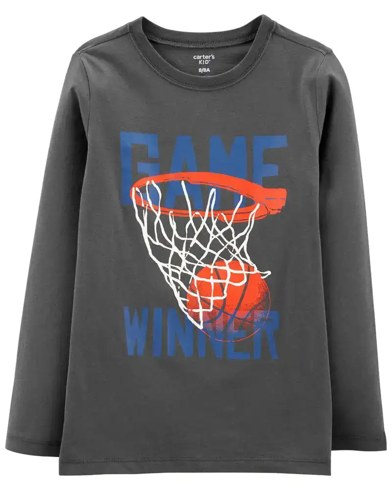 T shirt en jersey basketball_4880. DIAYTAR COTE D'IVOIRE - L'Art de Choisir, l'Art de Vivre. Explorez notre univers de produits soigneusement sélectionnés pour vous offrir une expérience shopping riche et gratifiante.