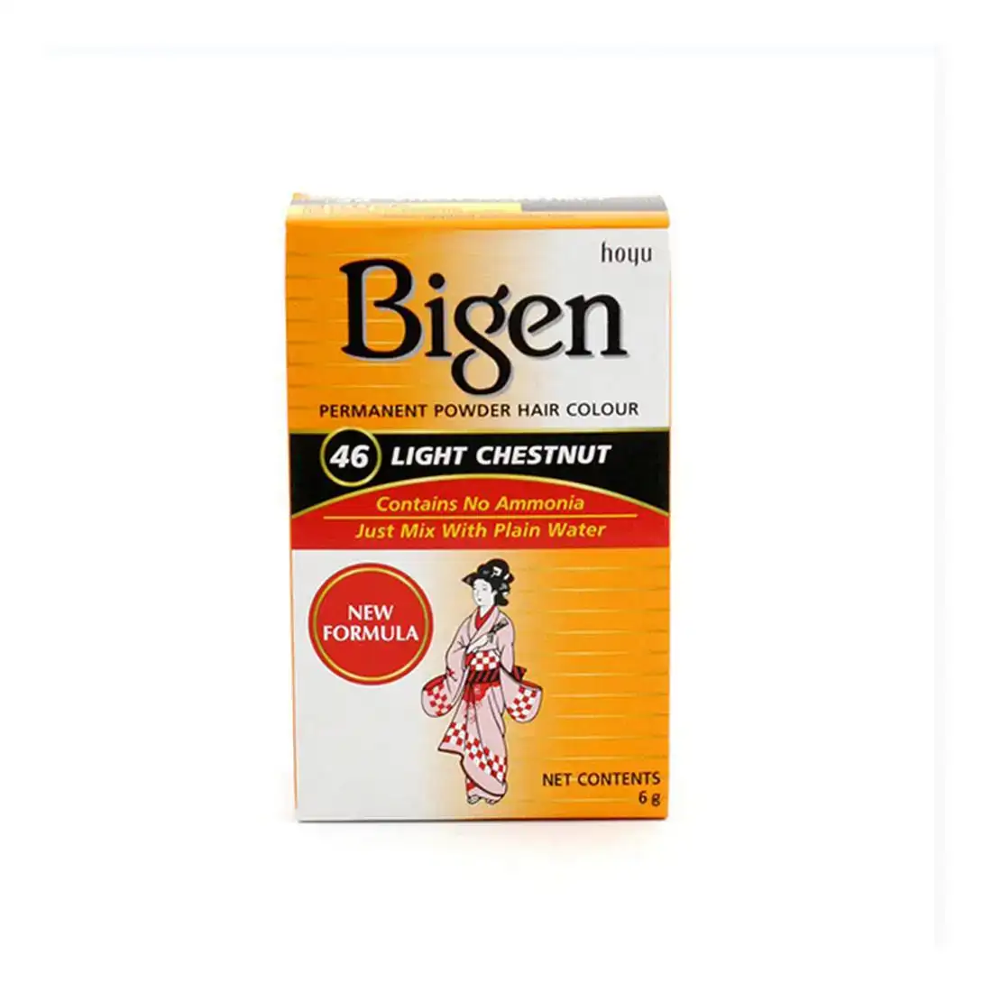 Teinture permanente bigen no46 chatain clair 6 gr_3250. DIAYTAR COTE D'IVOIRE - Votre Boutique en Ligne, Votre Histoire. Explorez notre sélection et découvrez des produits qui reflètent votre parcours et vos aspirations, un achat à la fois.