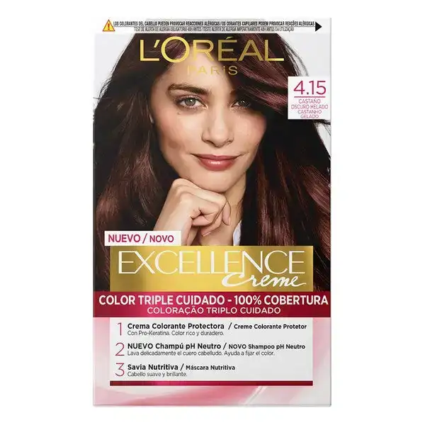 Teinture permanente excellence loreal paris 4 15 chatain fonce_9315. DIAYTAR COTE D'IVOIRE - L'Odyssée du Shopping à Votre Portée. Parcourez notre boutique en ligne et partez à la découverte d'articles qui rendront chaque jour spécial.