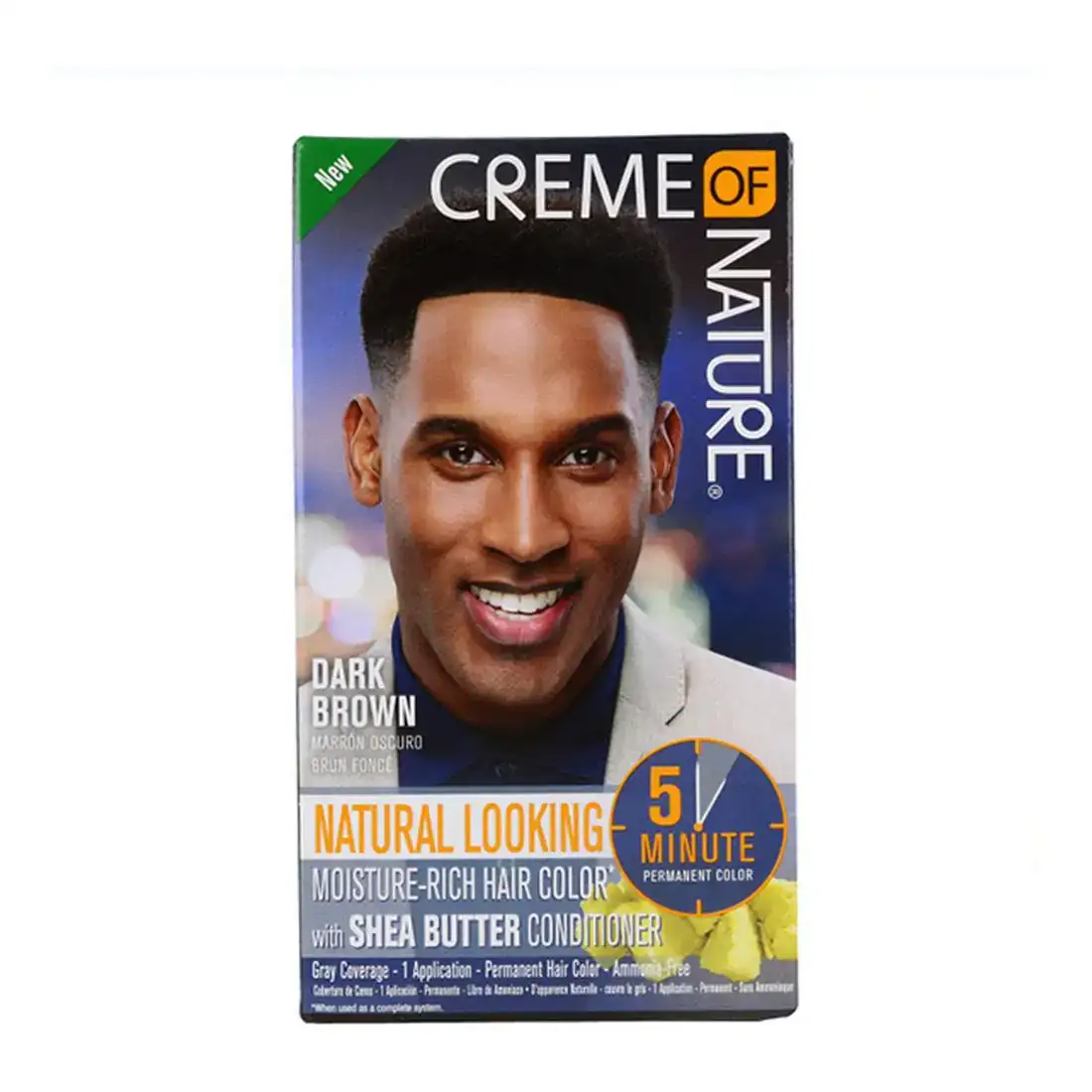 Teinture permanente mens color creme of nature marron fonce 2oz_5077. DIAYTAR COTE D'IVOIRE - Où la Qualité et la Diversité Fusionnent. Explorez notre boutique en ligne pour découvrir une gamme variée de produits qui incarnent l'excellence et l'authenticité.