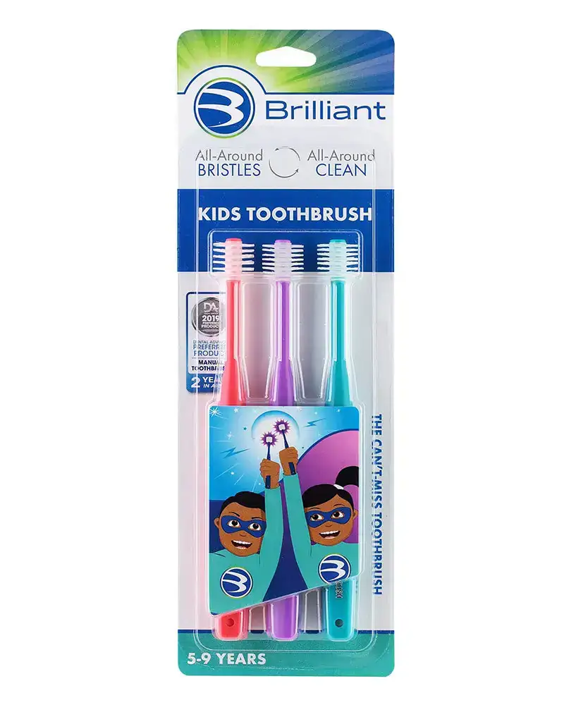 Brosse a dents brilliant pack 3 couleurs 5 9ans_4624. DIAYTAR COTE D'IVOIRE - Votre Destination pour un Shopping Unique. Parcourez notre catalogue et trouvez des articles qui vous inspirent et vous édifient.