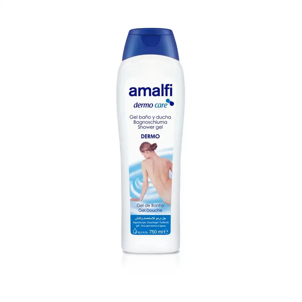 Gel douche dermo care amalfi 750 ml_7591. DIAYTAR COTE D'IVOIRE - Votre Marché Virtuel au Côte d'Ivoire. Parcourez notre boutique en ligne pour trouver des trésors cachés, des articles indispensables du quotidien aux joyaux artistiques.