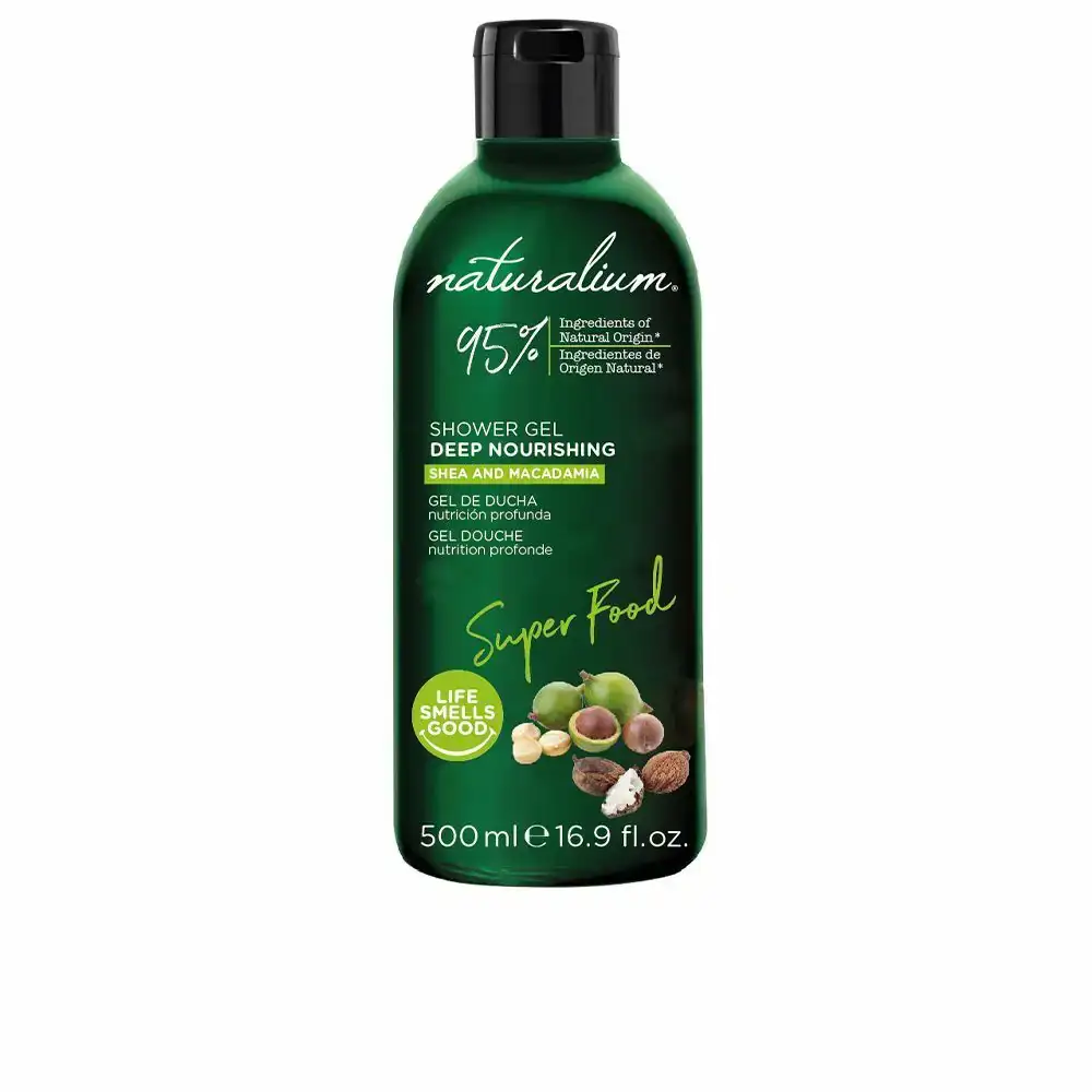 Gel douche naturalium super food macadamia 500 ml_4620. DIAYTAR COTE D'IVOIRE - Où la Qualité et la Diversité Fusionnent. Explorez notre boutique en ligne pour découvrir une gamme variée de produits qui incarnent l'excellence et l'authenticité.